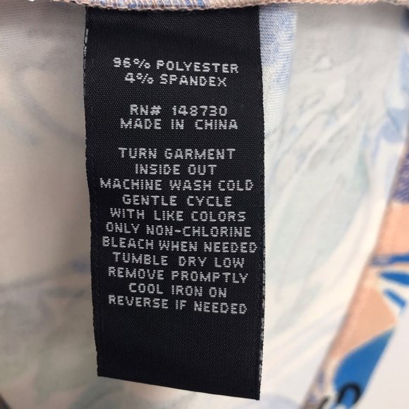 ECI All Over Floral Printed Crepe Back Scuba Skirt NWT - Picture 8 of 11